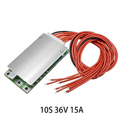 Модуль контроля заряда аккумулятора 18650 10S 36V 15A Battery Protection Board