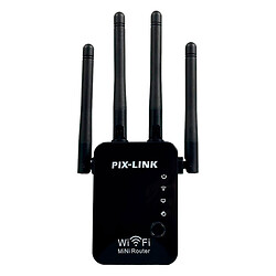 Підсилювач сигналу Wi-Fi PIX-LINK WR16Q, Чорний