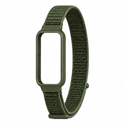 Ремешок Xiaomi Mi Band 9 Active, Nylon Loop, Dark Green, Зеленый