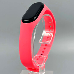 Ремешок Xiaomi Mi Band 3 / Mi Band 4, Silicone Band, Bright Pink, Розовый