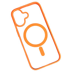 Чохол (накладка) Apple iPhone 17, Cristal Case Guard, MagSafe, Помаранчевий