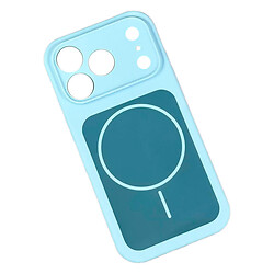 Чохол (накладка) Apple iPhone 17 Pro / iPhone 18 Pro, Silicone Case Vision, MagSafe, Синій