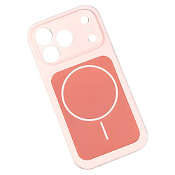 Чохол (накладка) Apple iPhone 17 Pro / iPhone 18 Pro, Silicone Case Vision, Soft Pink, MagSafe, Рожевий