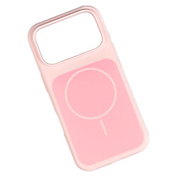 Чехол (накладка) Apple iPhone 14, Air Beats Two Colors, MagSafe, Розовый