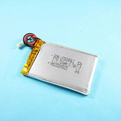 Аккумулятор литиевый LP383454LC-PCB-LD, 3,8 x 54 x 34 мм.