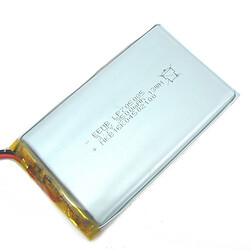 Акумулятор літієвий LP705085-PCM-LD, 7,0 x 85 x 50 мм.