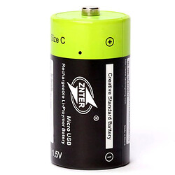 Акумулятор літієвий Аккумулятор Size:C MicroUSB 3000 mAh 1.5 V X1