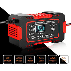 Зарядний пристрій для акумуляторів CHARGER ZYX-J10 12V6A Red