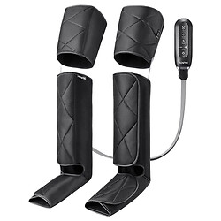 Компрессионный массажер для ног RENPHO Foot Calf and Thigh Air Massager RP-ALM079H-BK, Черный