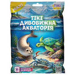 Стретч-игрушка в виде животного серии "Maxi: ТИКИ УДИВИТЕЛЬНАЯ АКВАТОРИЯ", Tiki Wiki, Разноцветный