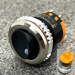 Микропереключатель рокерный CX20-H202/G5-24V/S(L)