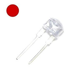 Світлодіод вивідний F8 Hat LED Diode Red