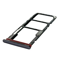 Утримувач SIM-картки Tecno Spark Go 2, З роз'ємом на карту пам'яті, Чорний
