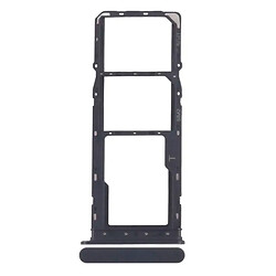 Держатель SIM-карты ZTE Blade A36 (Z2472) / Blade A56 (Z2473), С разъемом на карту памяти, Черный