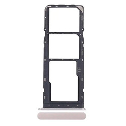 Держатель SIM-карты ZTE Blade A36 (Z2472) / Blade A56 (Z2473), С разъемом на карту памяти, Золотой