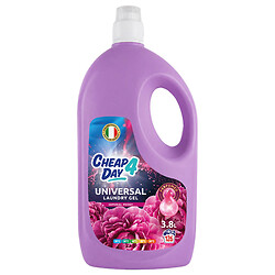 Гель для прання універсальний без фосфатів Cheap4Day "Imperial Peony", 3,8 л