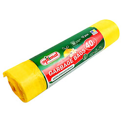 Пакети для сміття Optimal Ваніль, із затяжками, 40 л, 12 шт/рул.