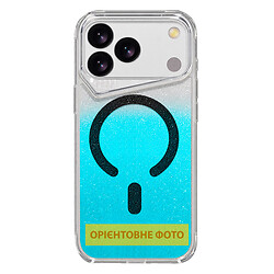 Чехол (накладка) Apple iPhone 17 / iPhone 18, Gear4 Crystal Palace Shine, MagSafe, Синий