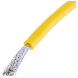 Силіконовий провід 11AWG, Жовтий