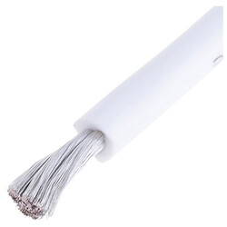 Силиконовый провод 9AWG, Белый