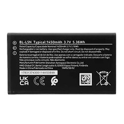 Аккумулятор Nokia 230 Dual Sim / 5310 / 6310, Original, BL-L5N