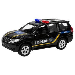 Автомодель "TOYOTA PRADO: ПОЛИЦИЯ", Technodrive, Черный