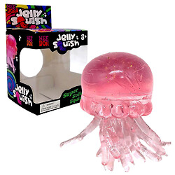 Іграшка-антистрес "Медуза" NeeDoh Jelly Squish Glow, 10 см, Mic