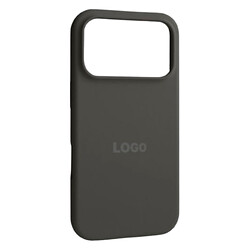 Чехол (накладка) Apple iPhone 18 Pro Max, Original Soft Case, Titanium Grey, Серый