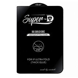 Захисне скло Apple iPhone 18 Duo, Mietubl Super-D, 5D, Чорний