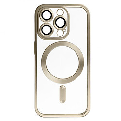 Чехол (накладка) Apple iPhone 13 Pro, Metallic Full Camera, MagSafe, Gold Matte, Золотой