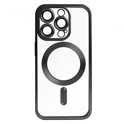 Чехол (накладка) Apple iPhone 13 Pro Max, Metallic Full Camera, MagSafe, Black Matte, Черный