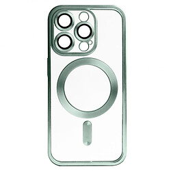 Чехол (накладка) Apple iPhone 14 Pro, Metallic Full Camera, MagSafe, Green Matte, Зеленый