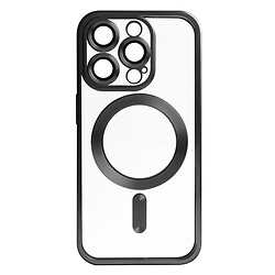 Чехол (накладка) Apple iPhone 14 Pro, Metallic Full Camera, MagSafe, Black Matte, Черный