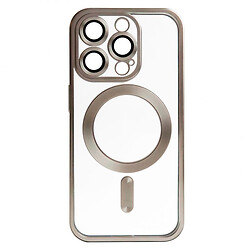 Чехол (накладка) Apple iPhone 14 Pro, Metallic Full Camera, MagSafe, Grey Matte, Серый