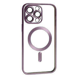 Чехол (накладка) Apple iPhone 14 Pro Max, Metallic Full Camera, MagSafe, Violet Matte, Фиолетовый