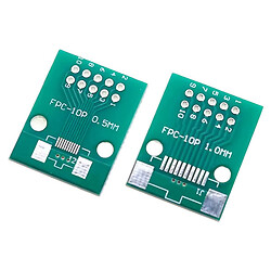 Макетная плата - адаптер MAKET-PCB-FPCxFFC-DIP10