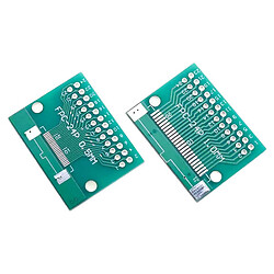 Макетная плата - адаптер MAKET-PCB-FPCxFFC-DIP24