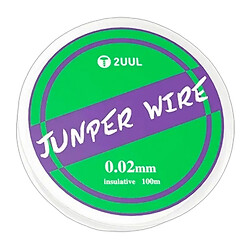 Дріт для перемичок 2UUL FX-002А, 100 м., 0.02 мм.
