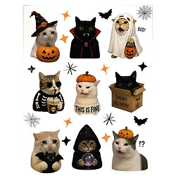 Наклейки тематические средние серия "Halloween", микс