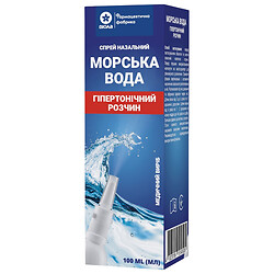 Спрей назальний гіпертонічний Віола "Морська вода", 100 мл