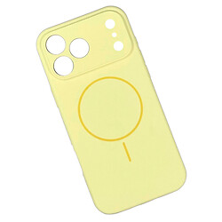 Чохол (накладка) Apple iPhone 11, Air Beats Full Camera, Cream Yellow, MagSafe, Жовтий