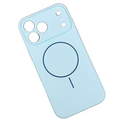 Чохол (накладка) Apple iPhone 14 Pro Max, Air Beats Full Camera, Sky Blue, MagSafe, Блакитний