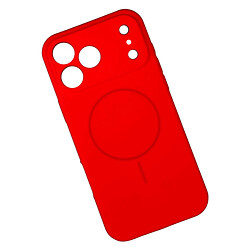 Чохол (накладка) Apple iPhone 14, Air Beats Full Camera, MagSafe, Червоний