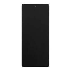 Дисплей (екран) Infinix Note 40, Original (100%), З сенсорним склом, З рамкою, Чорний