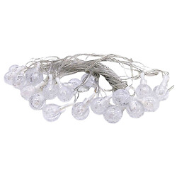 LED Гирлянда электрическая "Шарики объемные", 20шт, мультицвет, 3,5м, Mic