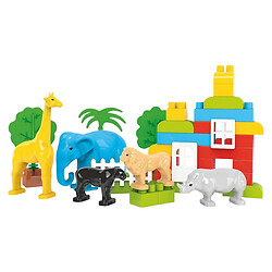 Конструктор пластиковий "Зоопарк", 40 дет., Technok Toys