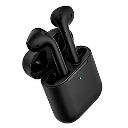Bluetooth-гарнітура Hoco DES03A Air, Стерео, Чорний