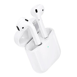 Bluetooth-гарнітура Hoco DES03A Air, Стерео, Білий