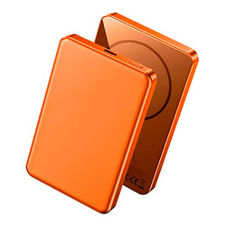 Портативна батарея (Power Bank) WiWU P15 Ultra Thin, 5000 mAh, Помаранчевий