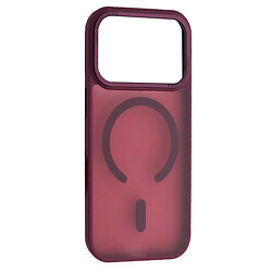 Чехол (накладка) Apple iPhone 17 Pro Max / iPhone 18 Pro Max, Guard Matte, MagSafe, Burgundy, Бордовый